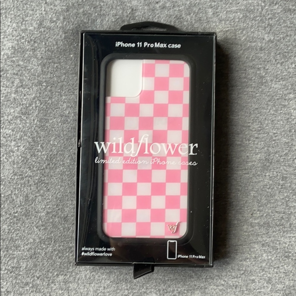 Wildflower checkered case